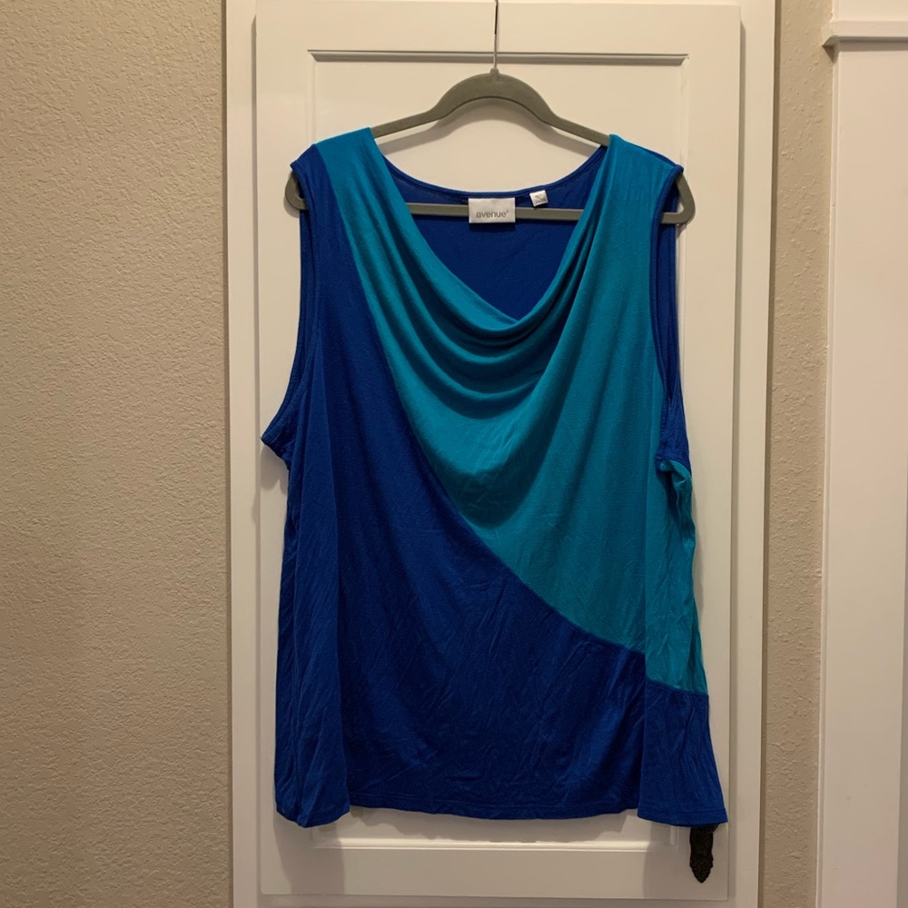 Drape Front Tank Top